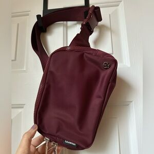 lululemon athletica Burgundy Crossbody Bag